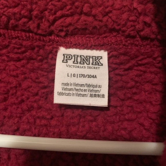 PINK Sherpa Zipup - Picture 2 of 2